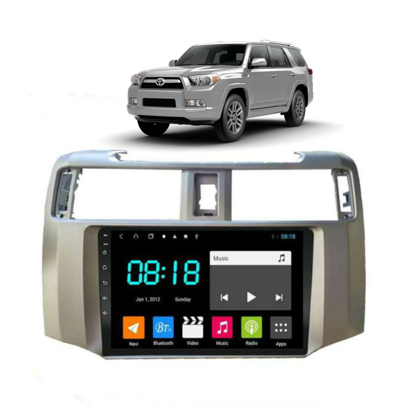 Dvr магнитола. Toyota 4runner штатная мультимедиа.