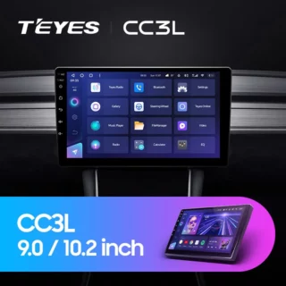 TEYES CC3L — Android-магнитола с SIM 4G, размеры 9 и 10 дюймов